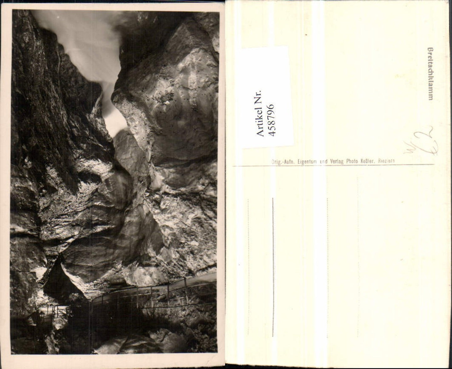 458796,Breitachklamm Klamm b. Oberstdorf Schlucht