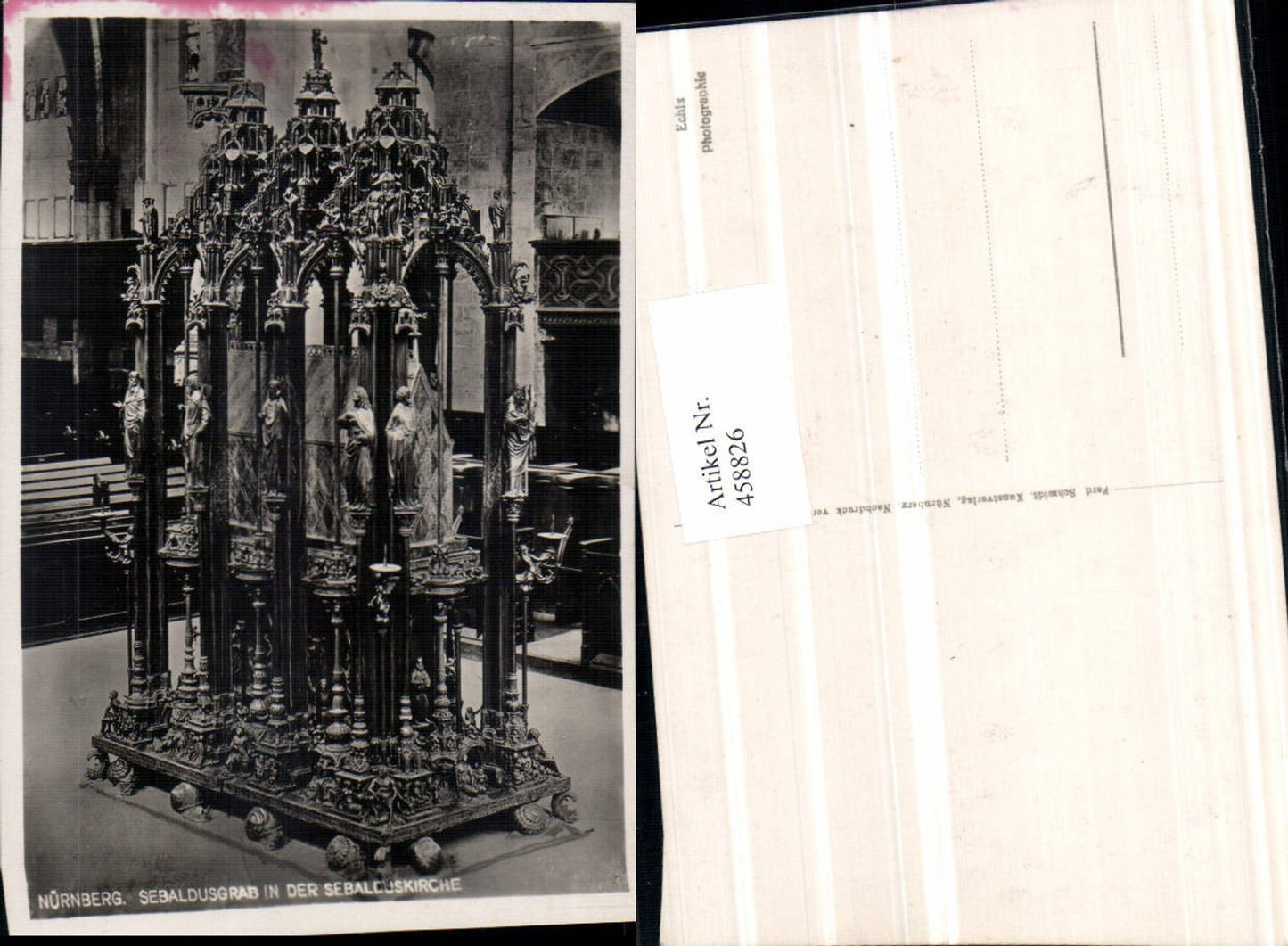 458826,Nürnberg Sebalduskirche Kirche Sebaldusgrab Grabmal