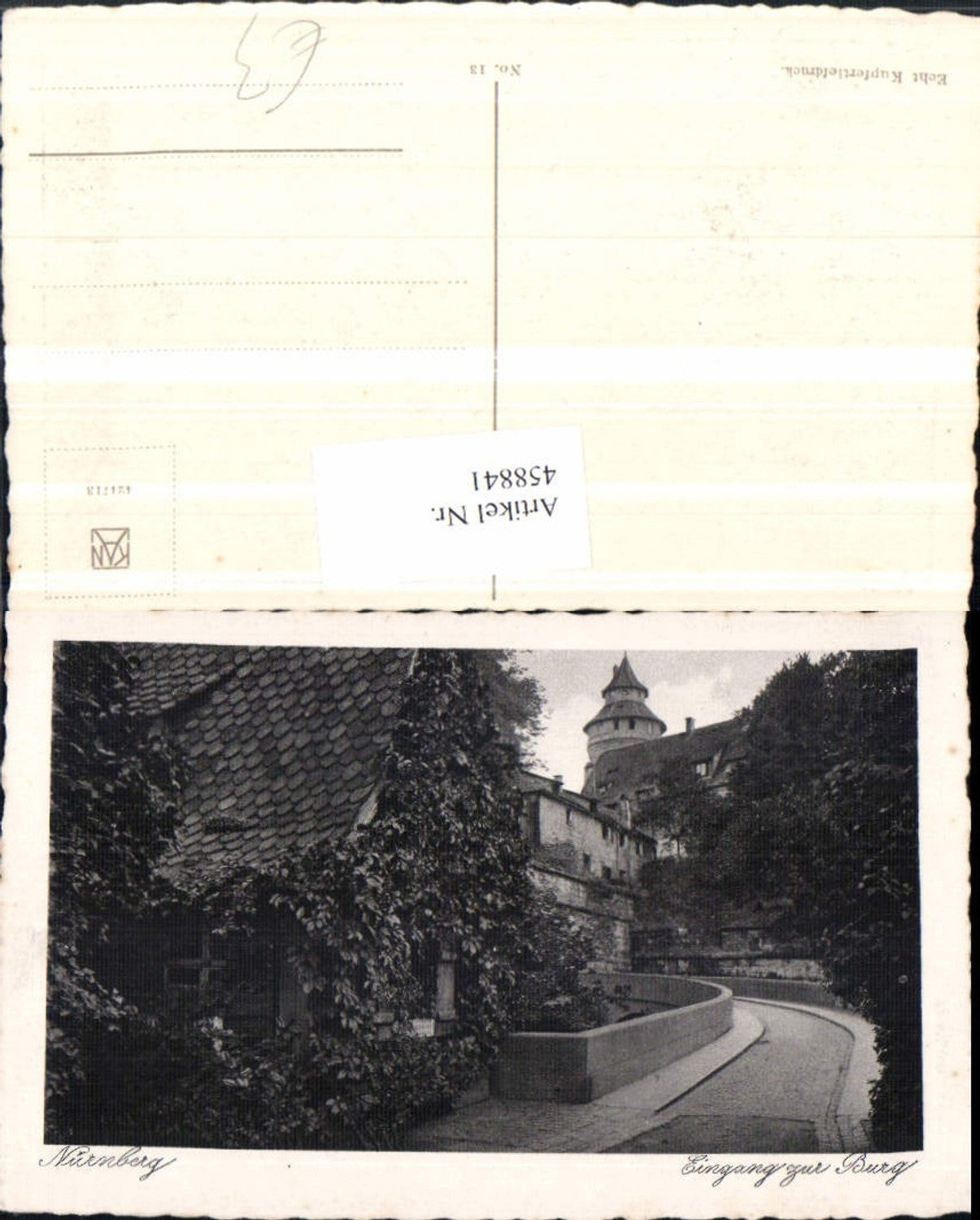458841, Nuremberg Entrance to the castle