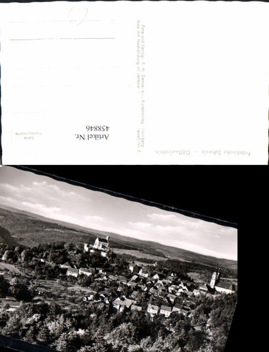 458846,Fränkische Schweiz Gößweinstein Totale