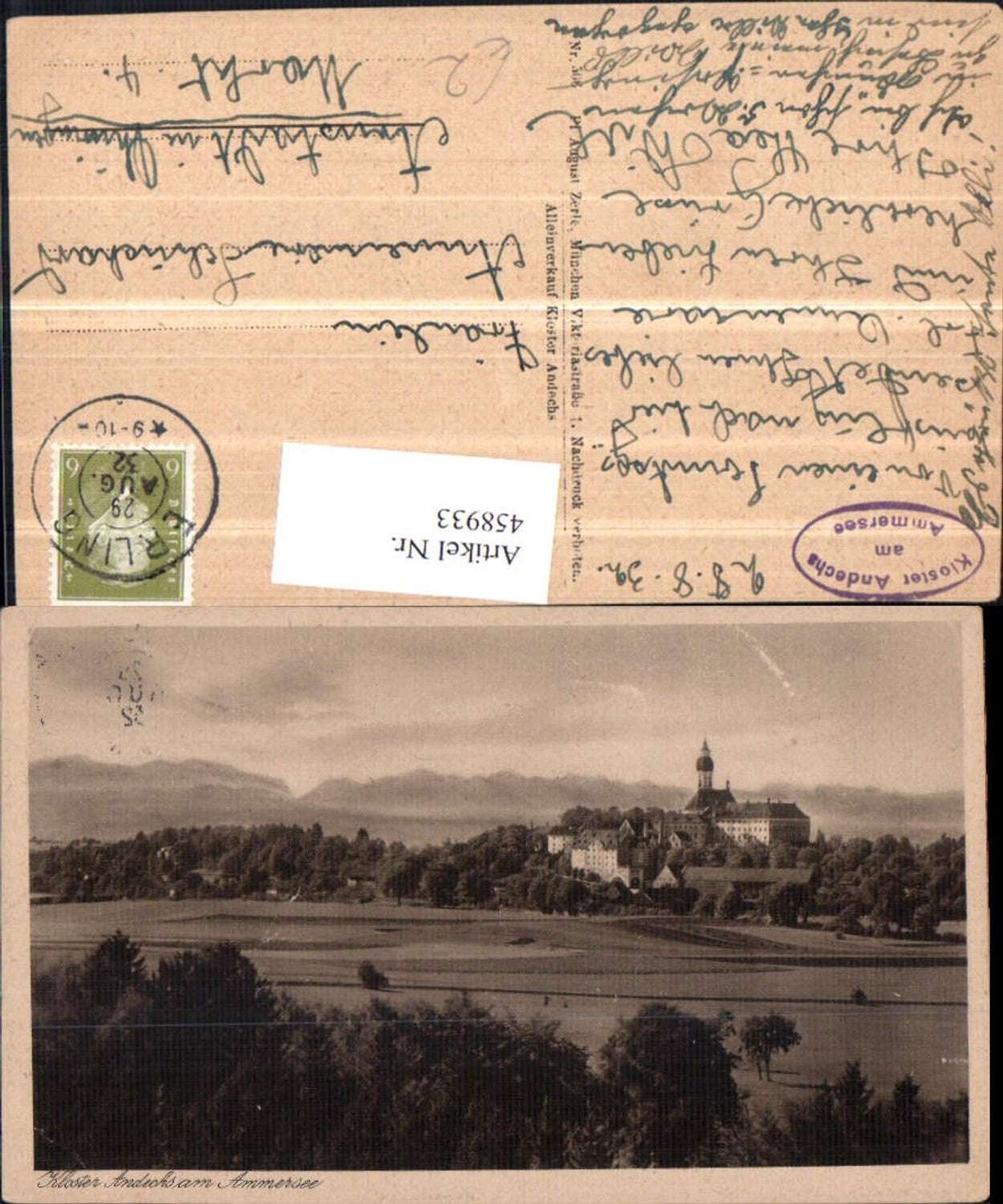 458933,Kloster Andechs am Ammersee