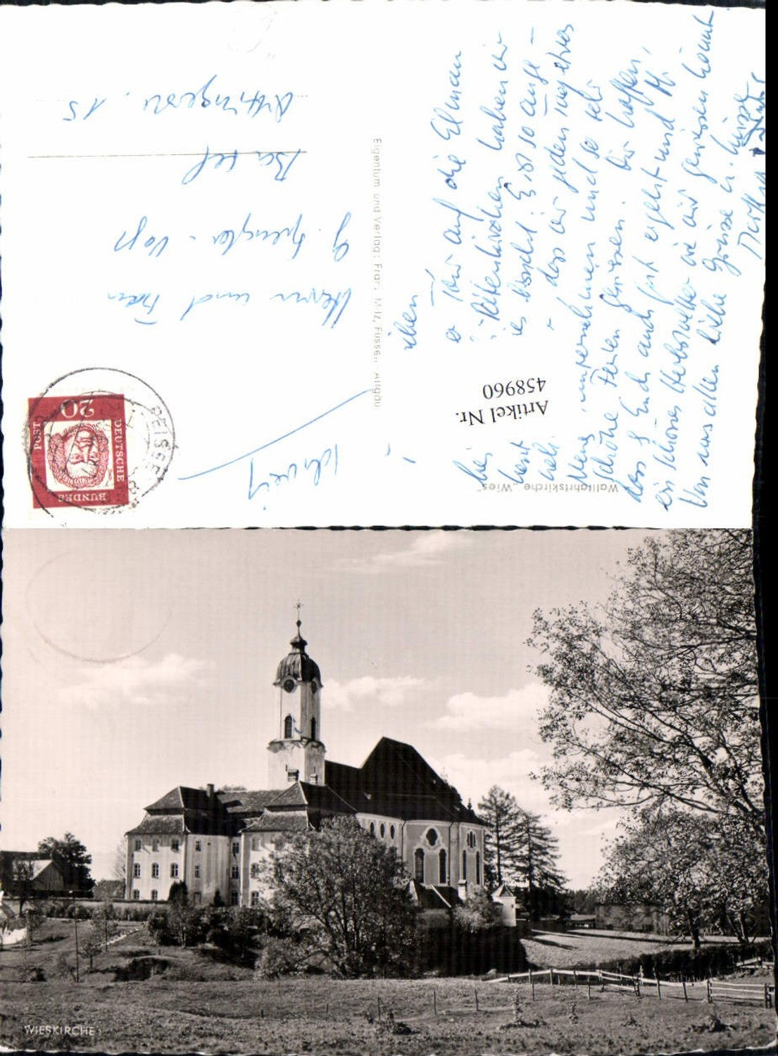 458960, Pilgrimage Church Wies near Steingaden