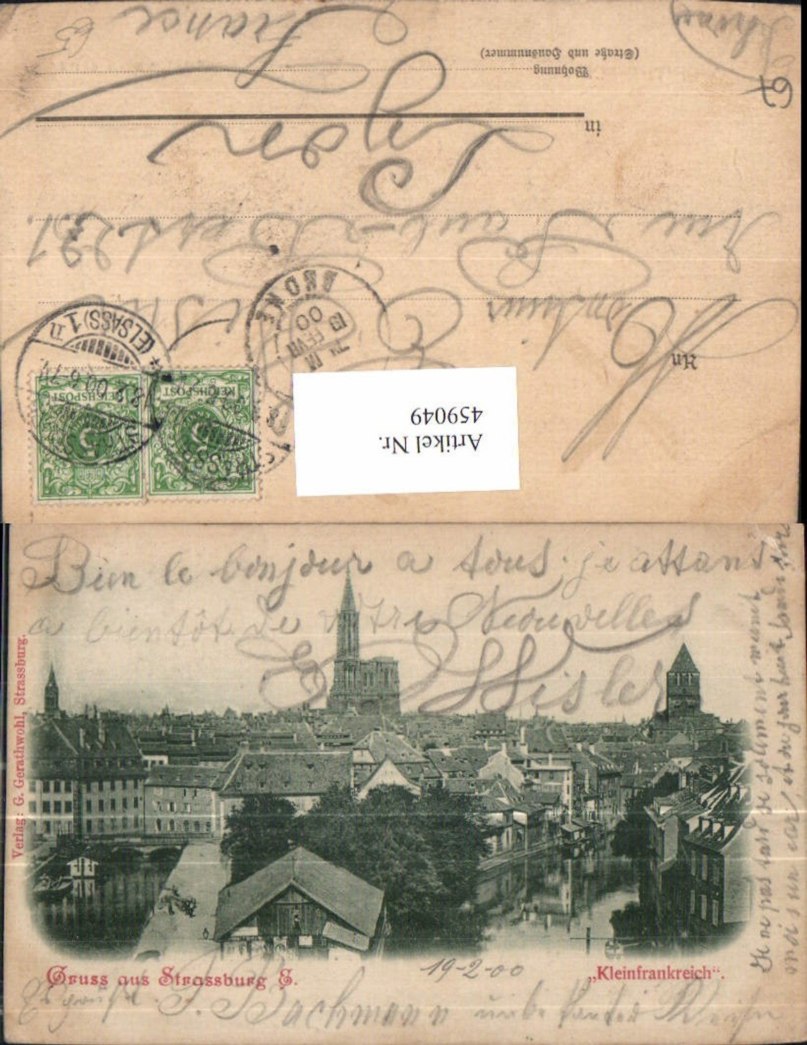459049,Elsass Bas-Rhin Strasbourg Straßburg Kleinfrankreich