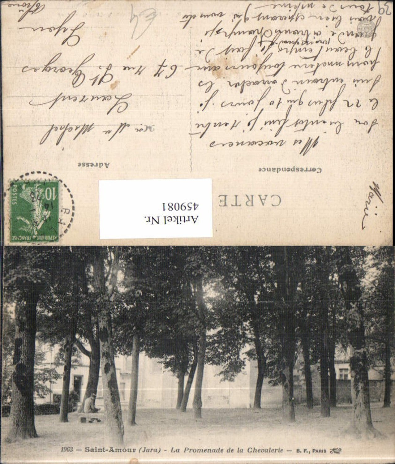 459081,Franche-Comte Jura Saint-Amour La Promenade de la Chevalerie Bäume