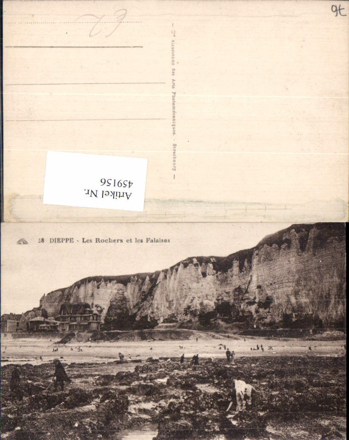 459156,Haute-Normandie Seine-Maritime Dieppe Les Rochers et les Falaises