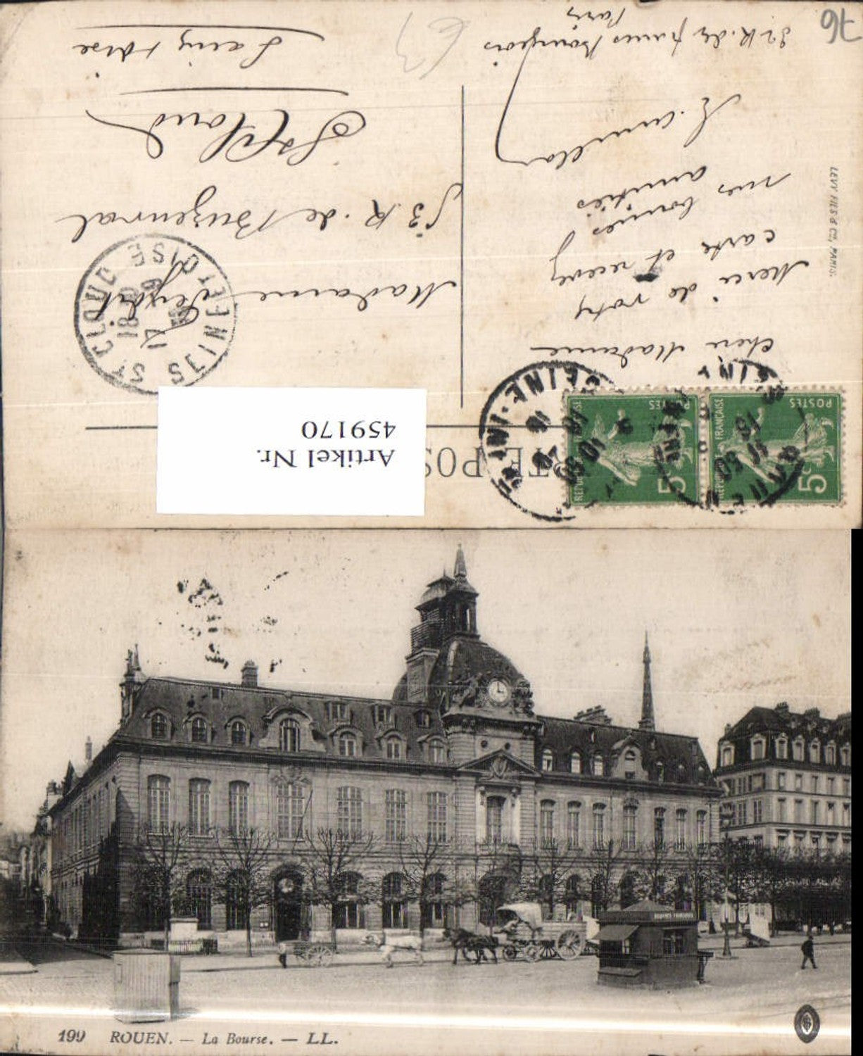 459170,Haute-Normandie Seine-Maritime Rouen La Bourse Börse