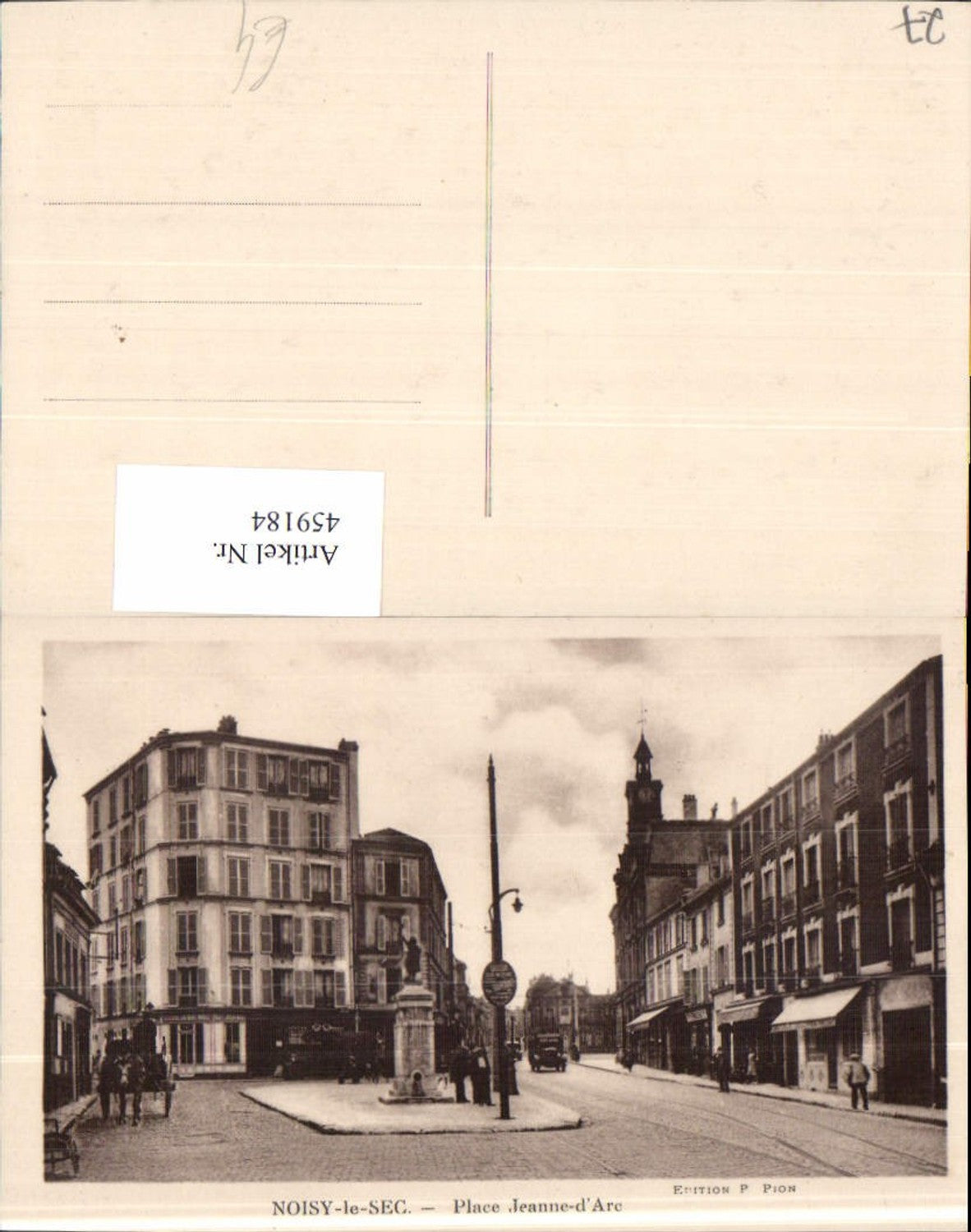 459184,Haute-Normandie Eure Noisy-le-Sec Place Jeanne d Arc