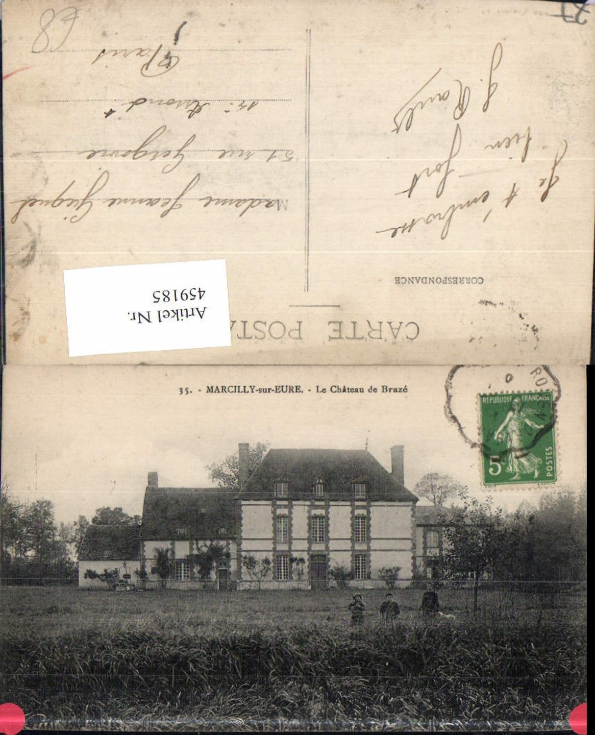 459185,Haute-Normandie Eure Marcilly-sur-Eure Le Chateau de Braze