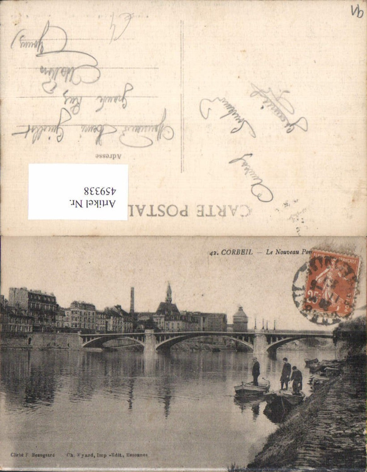 459338,Ile-de-France Essone Corbeil Le Nouveau Pont Brücke