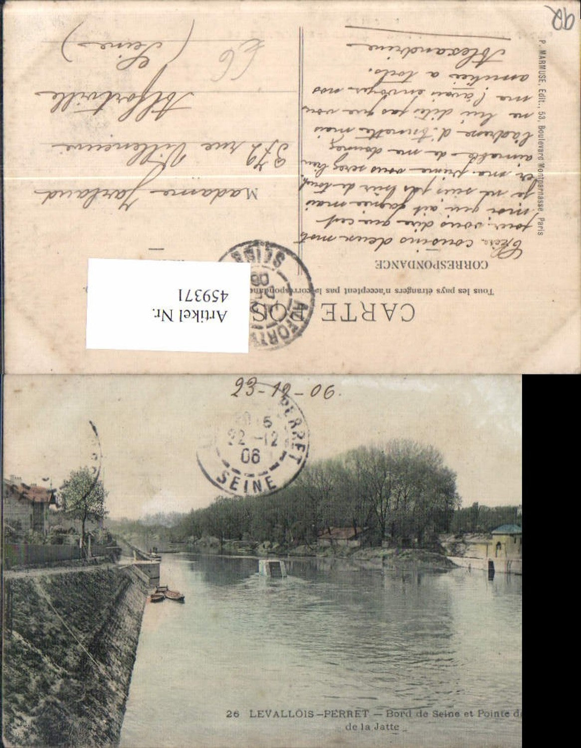 459371,Ile-de-France Hauts-de-Seine Levallois-Perret Bord de Seine et Pointe de Lile de la Jatte