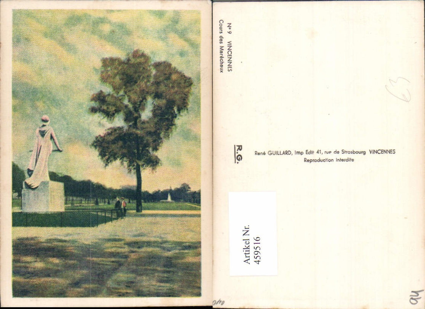 459516,Ile-de-France Val-de-Marne Vincennes Cours des Marechaux