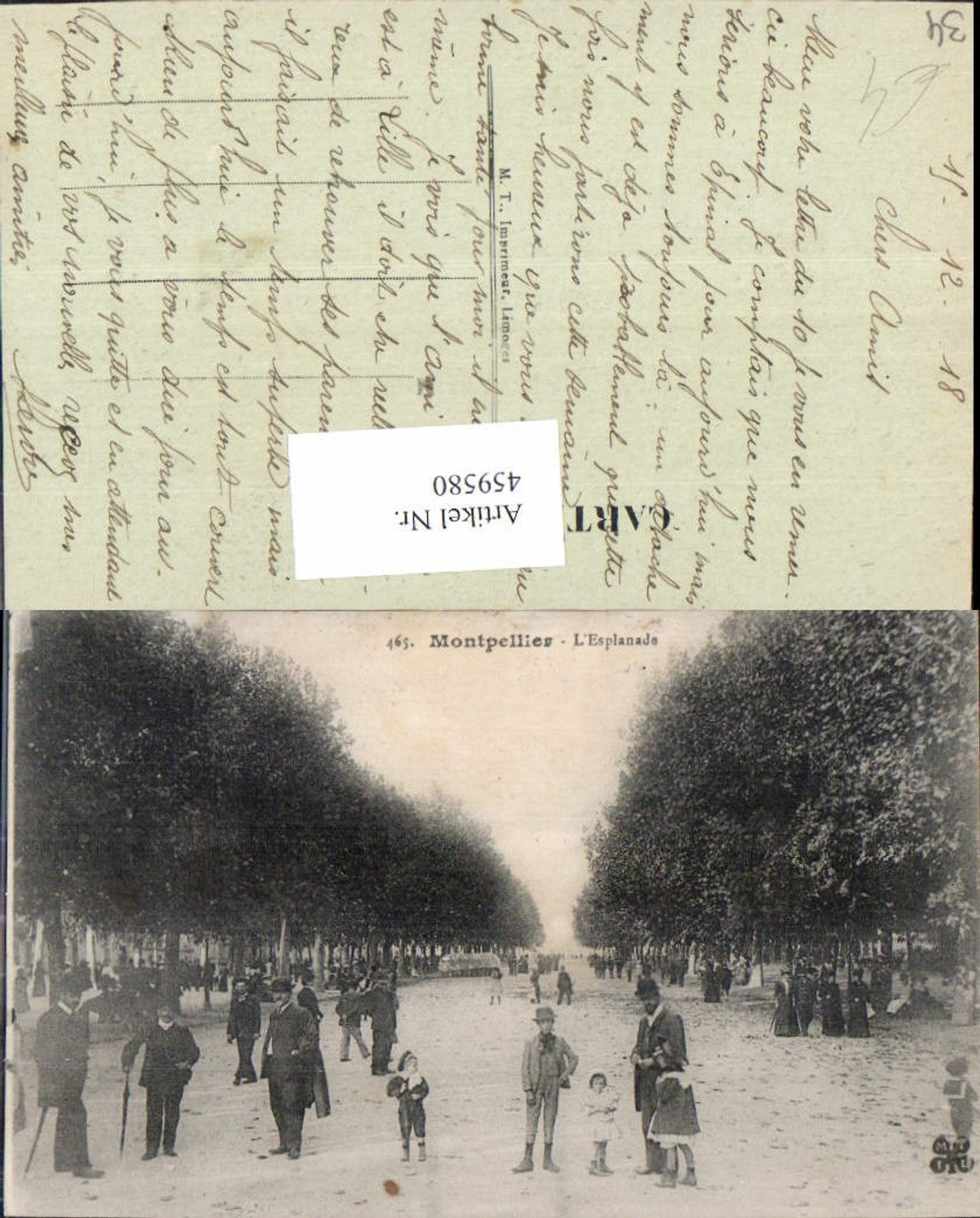 459580,Languedoc-Roussillon Herault Montpellier L Esplanade