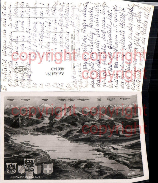 460140,Bodensee Panorama Vogelschau Friedrichshafen Überlingen