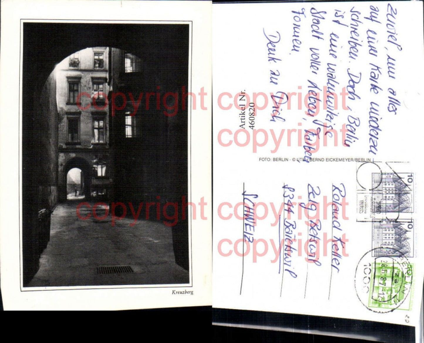 460820,Berlin Kreuzberg Motiv Gasse