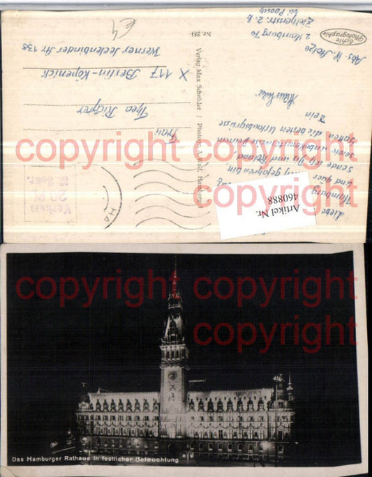 460888,Hamburg Rathaus Beleuchtung