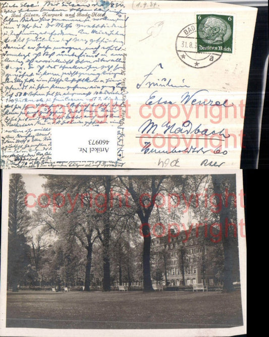 460973,Bad Eilsen Kurpark u. Bade-Hotel