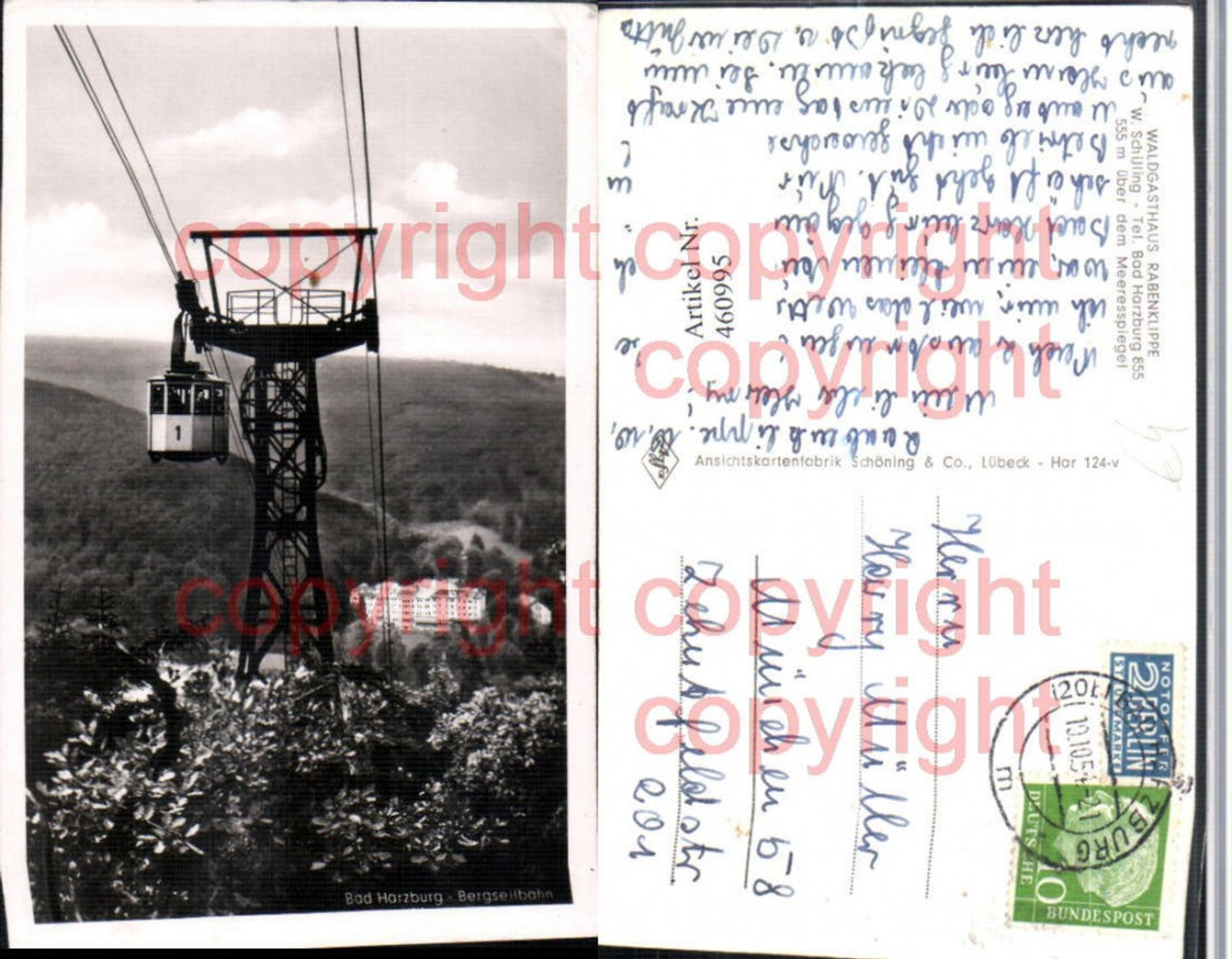 460995,Bad Harzburg Bergseilbahn Seilbahn