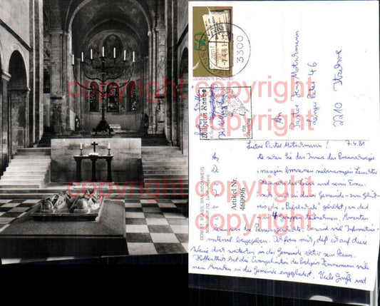 460996,Braunschweig Dom St. Blasii Kirche Innenansicht