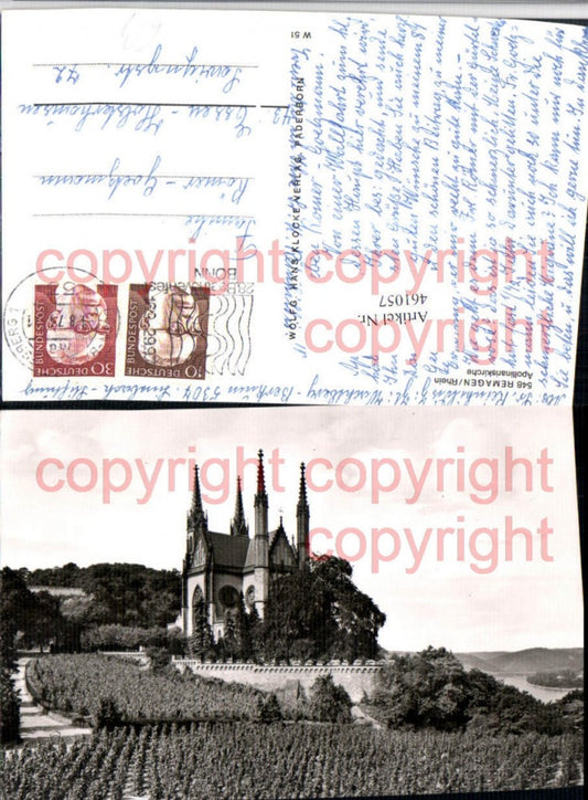 461057,Remagen am Rhein Apollinariskirche Kirche