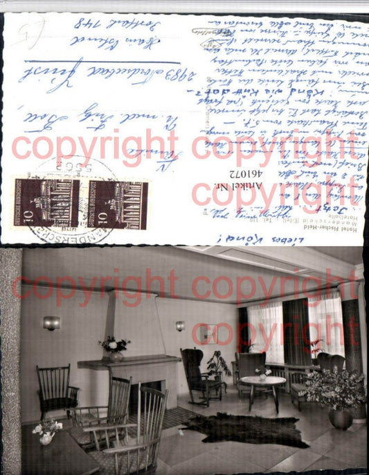 461072,Manderscheid in d. Eifel Hotel Fischer-Heid Hotelhalle