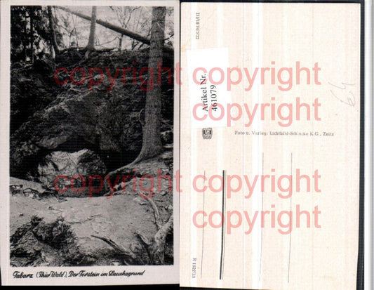 461079,Tabarz Torstein im Lauchagrund Partie