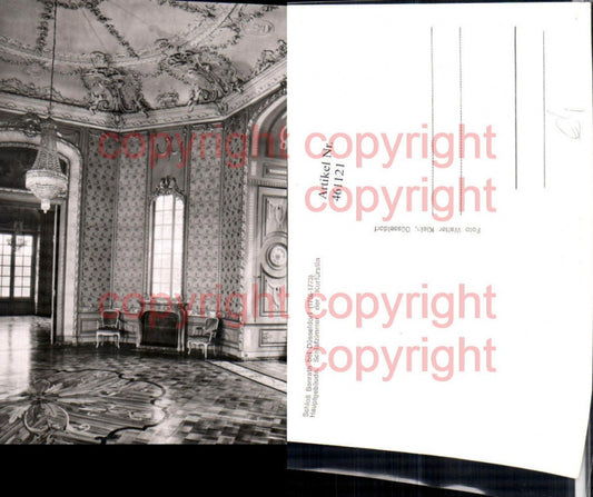 461121,Schloss Benrath b. Düsseldorf Schlafzimmer