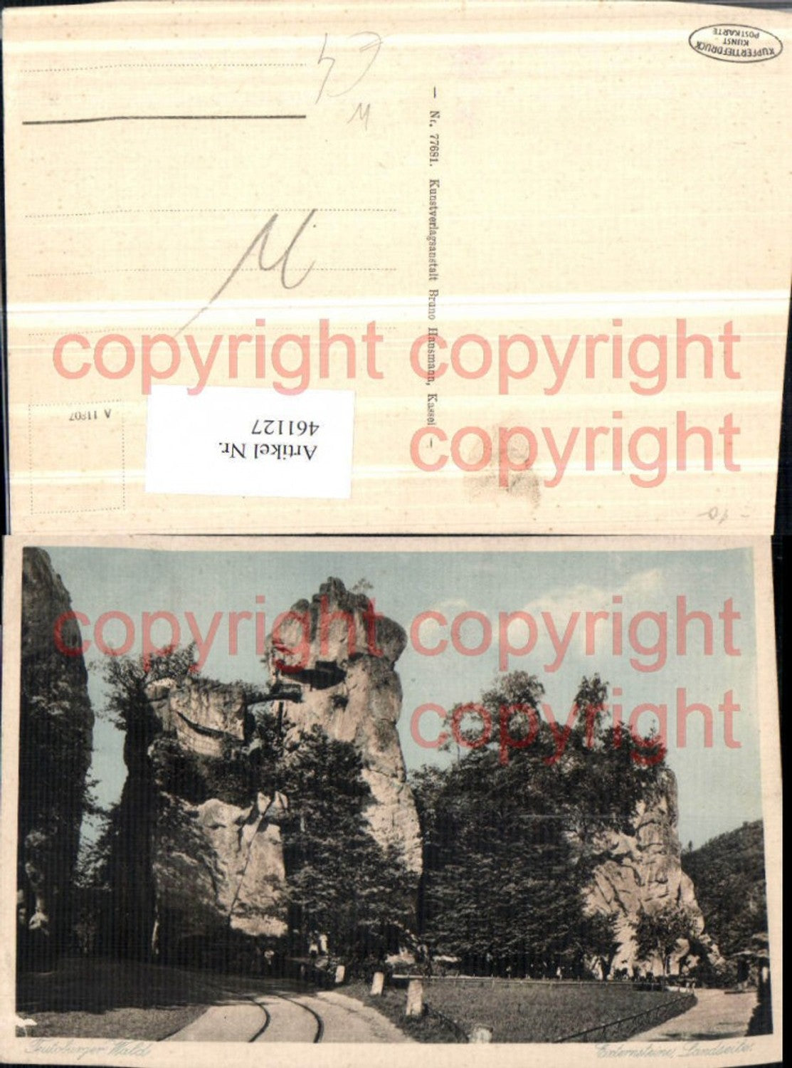 461127,Teutoburger Wald Externsteine b. Horn-Bad Meinberg