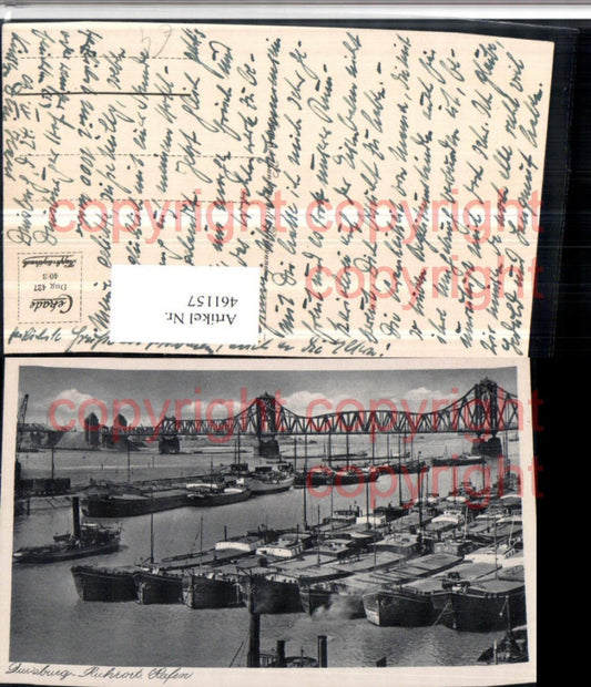 461157,Duisburg Ruhrort Hafen Schiffe Brücke