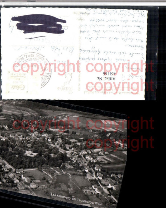461166,Bad Meinberg am Teutoburger-Wald Totale Fliegeraufnahme