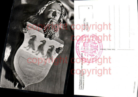 461201,Überlingen am Bodensee Ratsaal Jacob Ruess Selbstbildnis