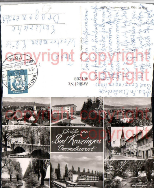 461208, Bad Krozingen Total Park-Sanatorium Bridge Multi-view map