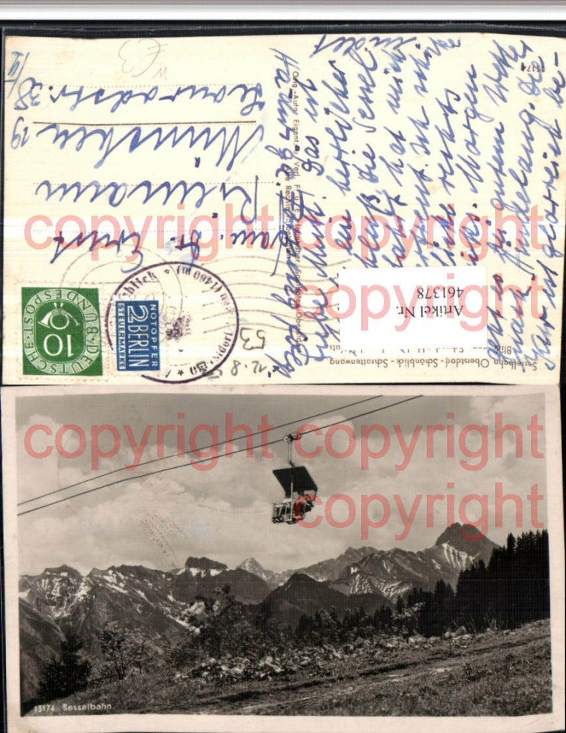 461378,Sessellift Oberstdorf Schönblick Schrattenwang Bergkulisse