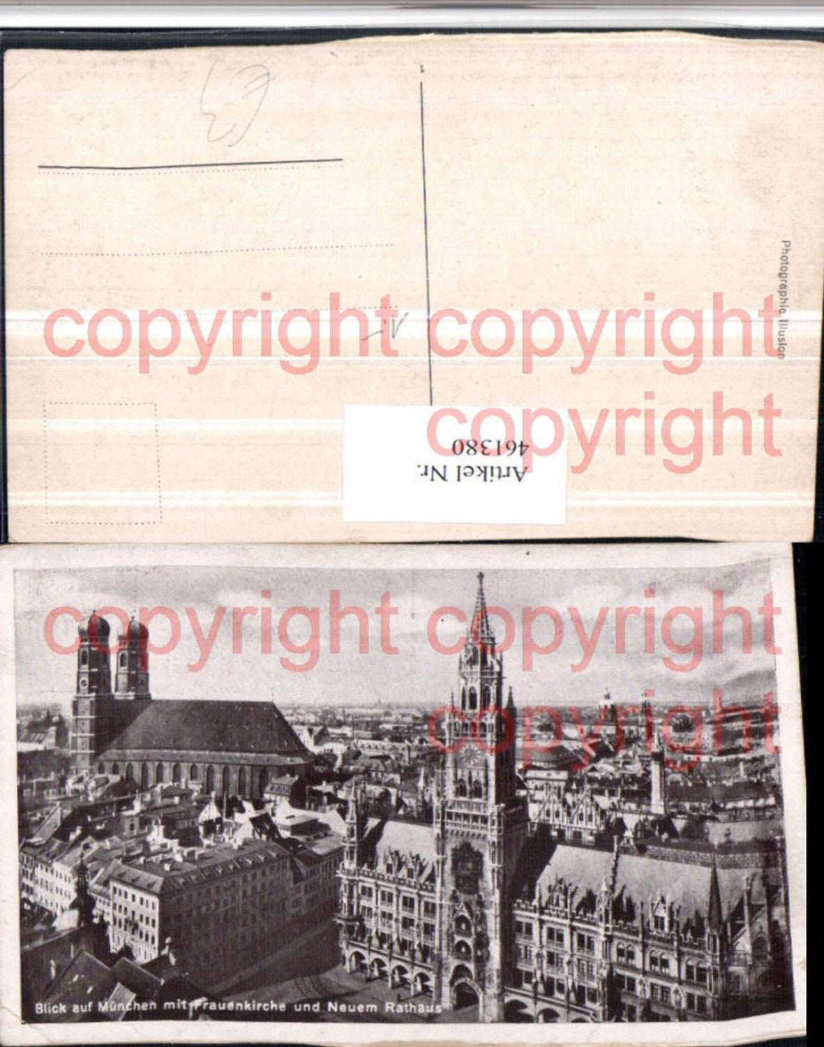 461380,München Rathaus Frauenkirche Kirche
