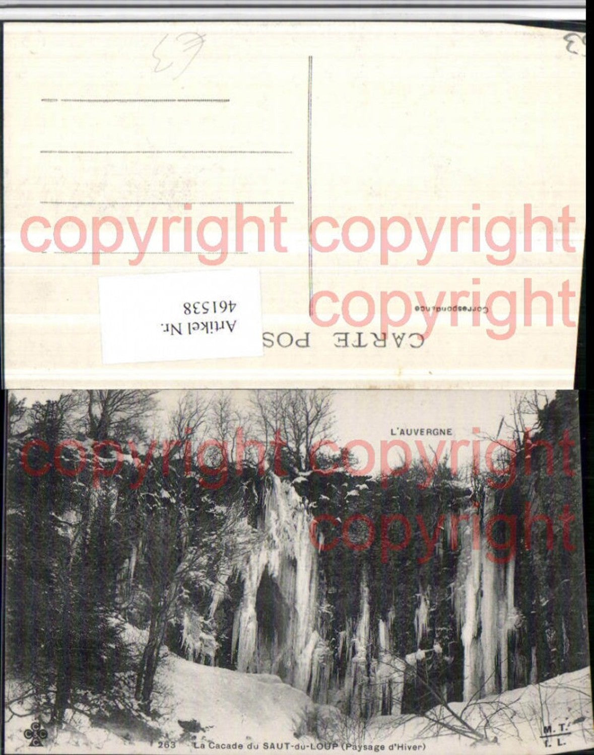 461538,Auvergne Puy-de-Dome Saut-du-Loup Cascade Wasserfall Eiszapfen