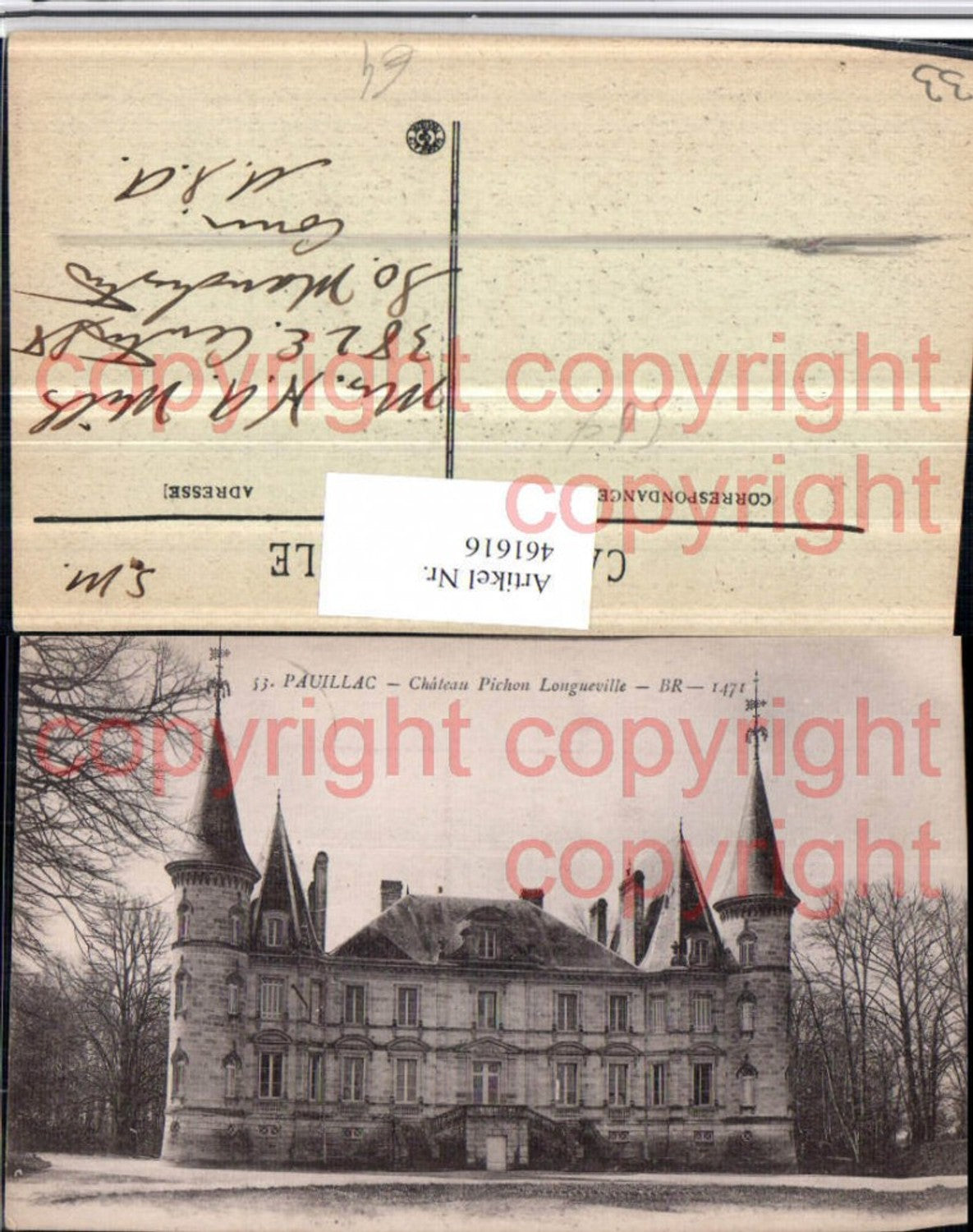 461616,Aquitanien Gironde Pauillac Chateau Pichon Longueville Schloss