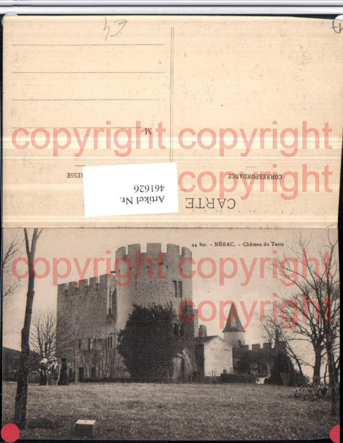 461626,Aquitanien Lot-et-Garonne Nerac Chateau du Tasta Schloss