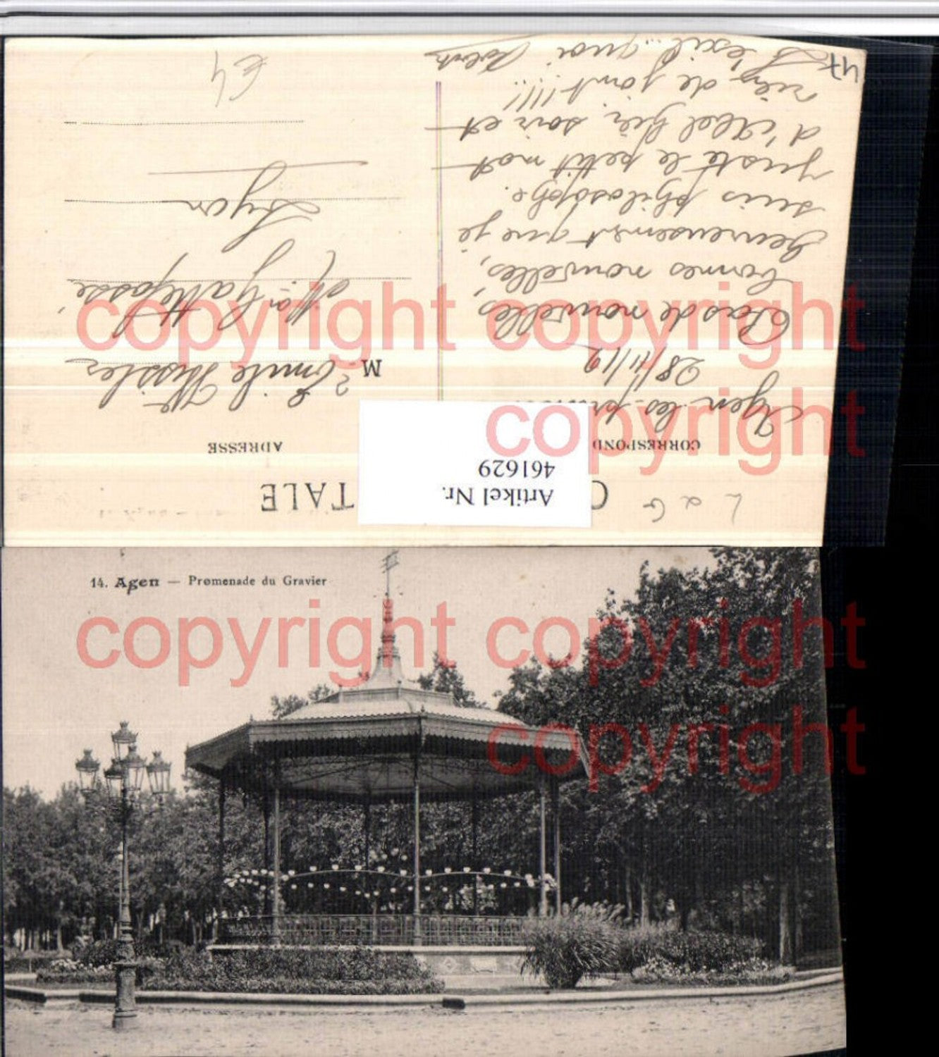 461629,Aquitanien Lot-et-Garonne Agen Promenade du Gravier Pavillon