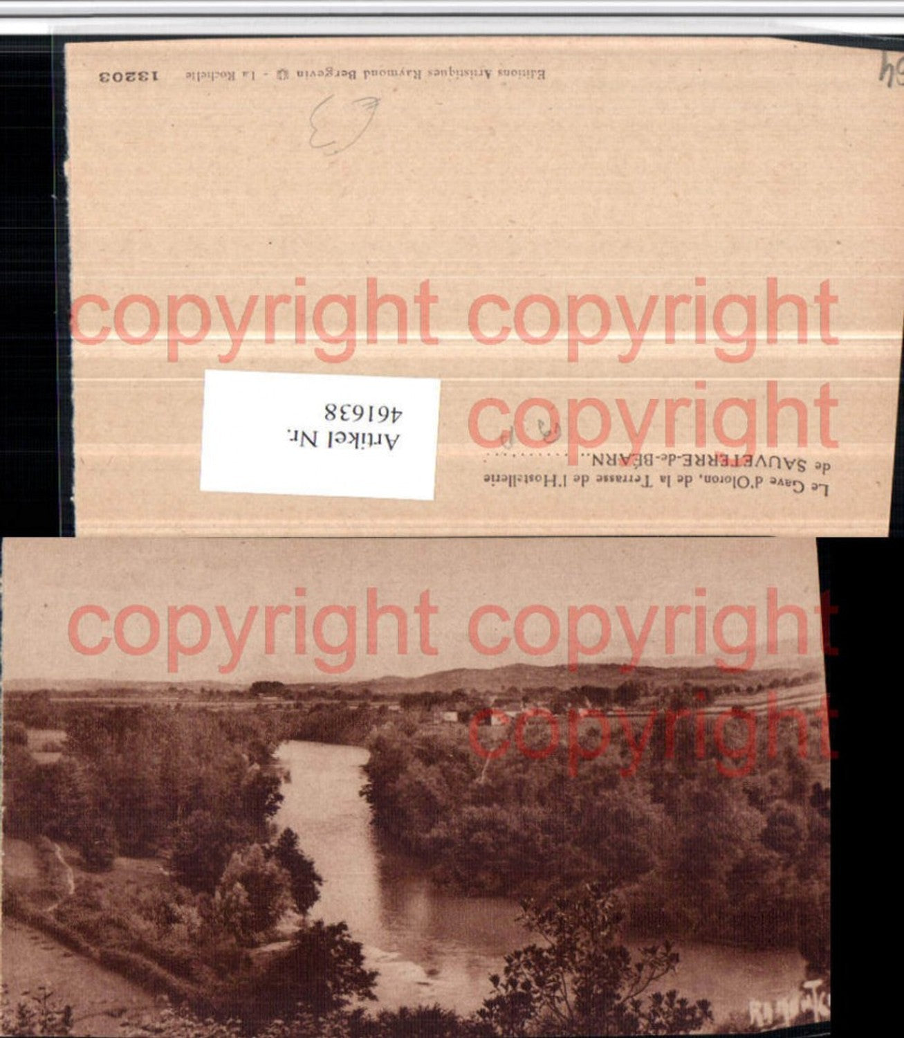461638,Aquitanien Pyrenees-Atlantiques Sauveterre-de-Bearn Gave Oloron Fluss