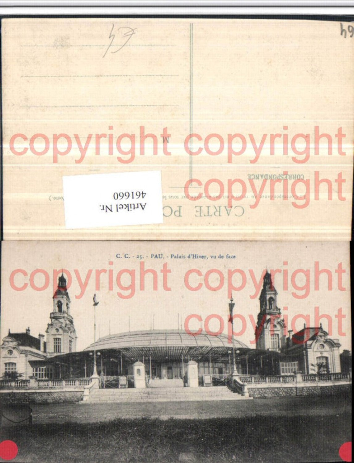 461660,Aquitanien Pyrenees-Atlantiques Pau Palais Hiver Gebäude