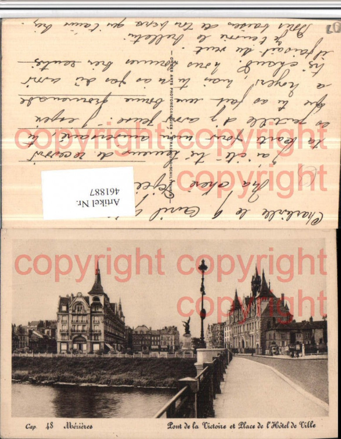 461887,Champagne-Ardenne Ardennes Mezieres Pont Victoire et Place Hotel de Ville