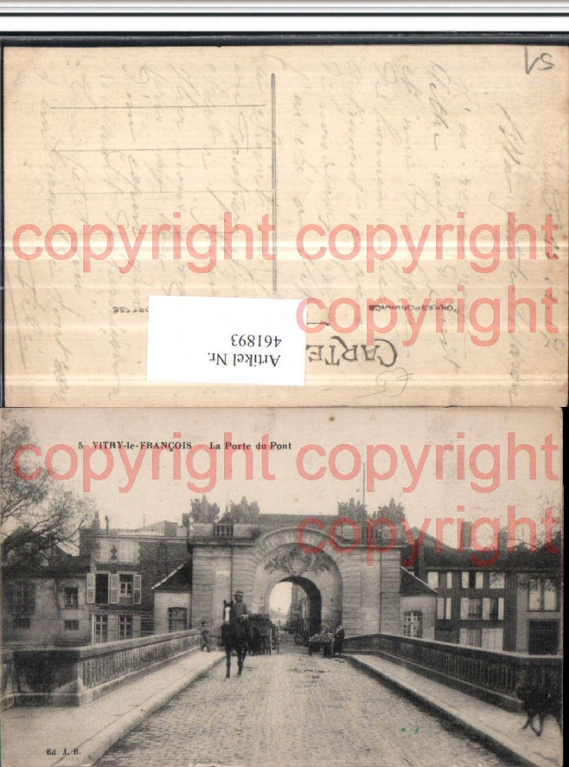 461893,Champagne-Ardenne Marne Vitry-le-Francois Porte du Pont Tor