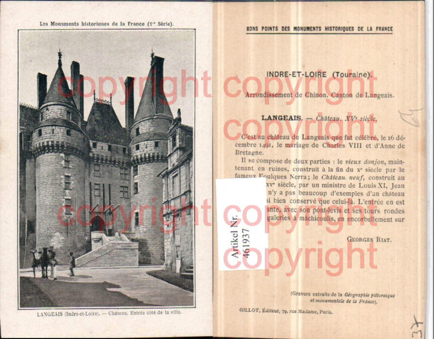 461937,Centre Indre-et-Loire Langeais Chateau Schloss