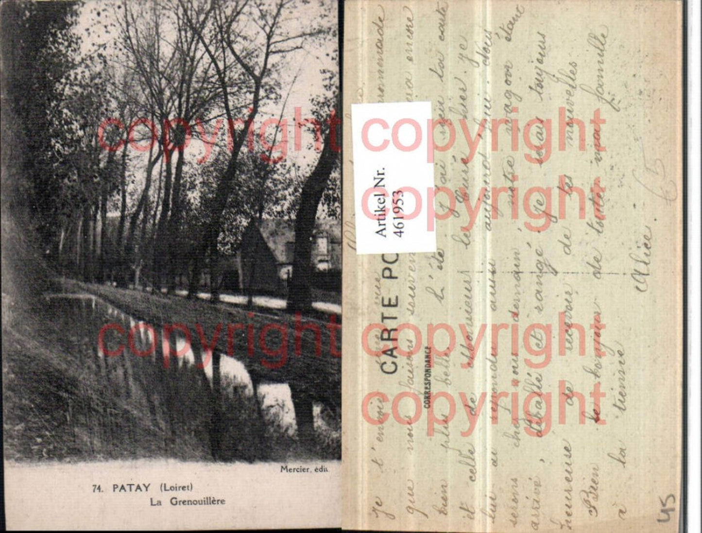 461953,Centre Loiret Patay La Grenouillere Bäume