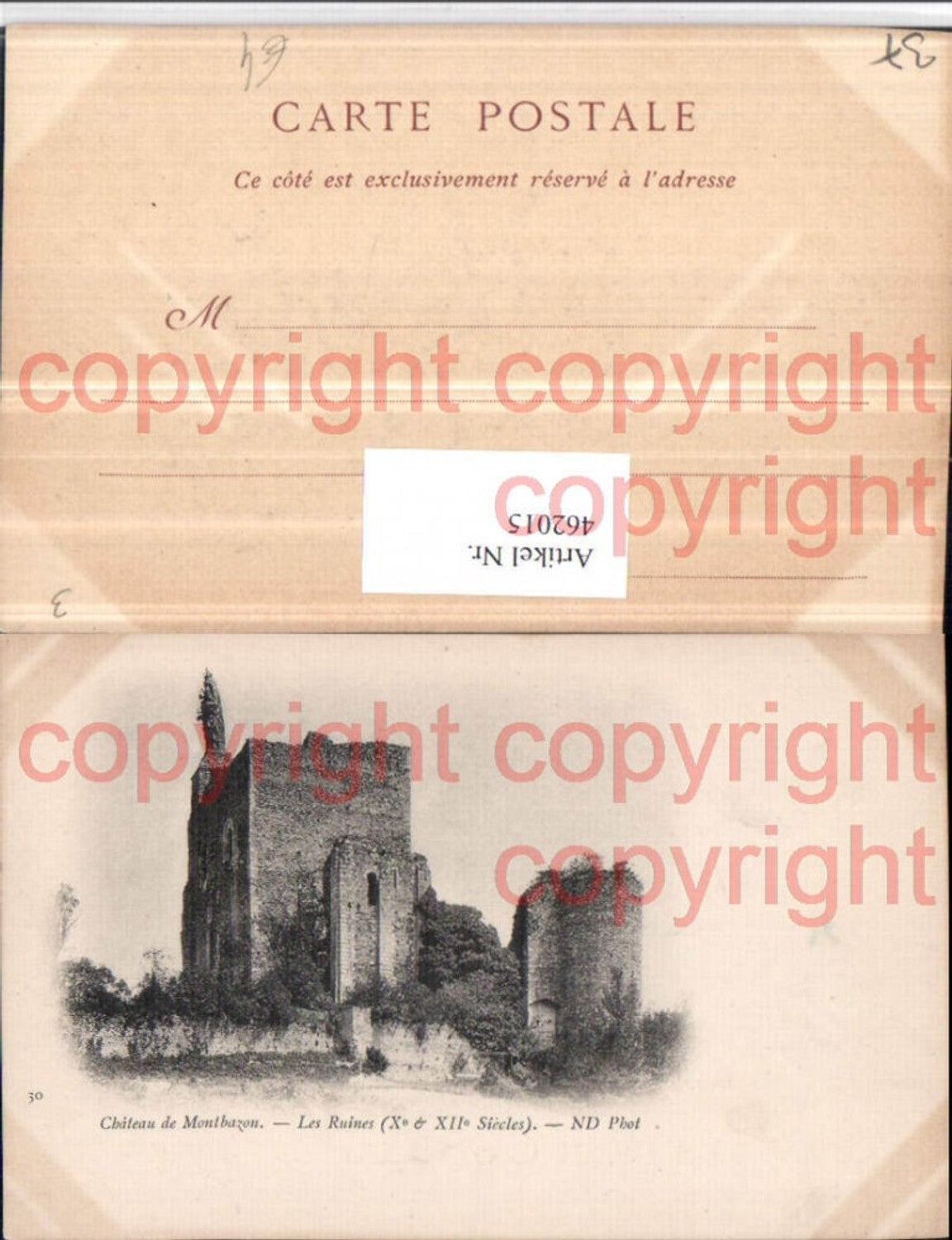 462015,Centre Indre-et-Loire Chateau de Montbazon Ruines Ruine