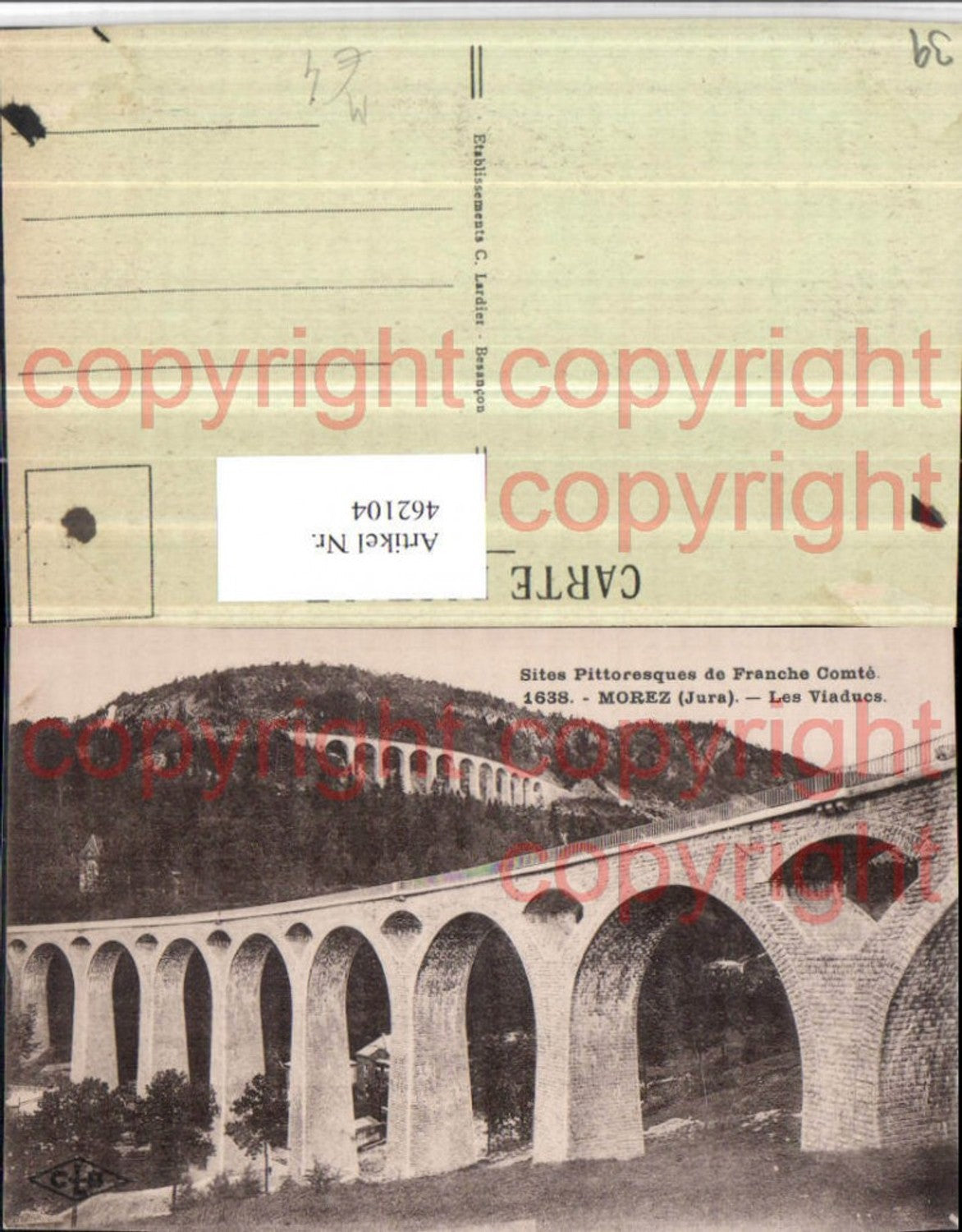 462104,Franche-Comte Jura Morez Les Viaducs Viadukt