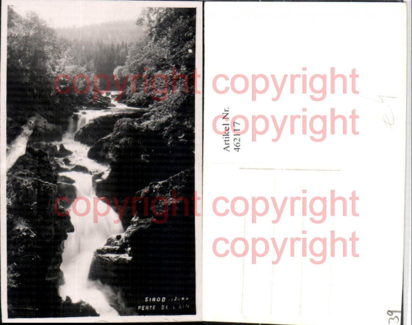 462117,Franche-Comte Jura Sirod Perte de Ain Fluss Wasserfall