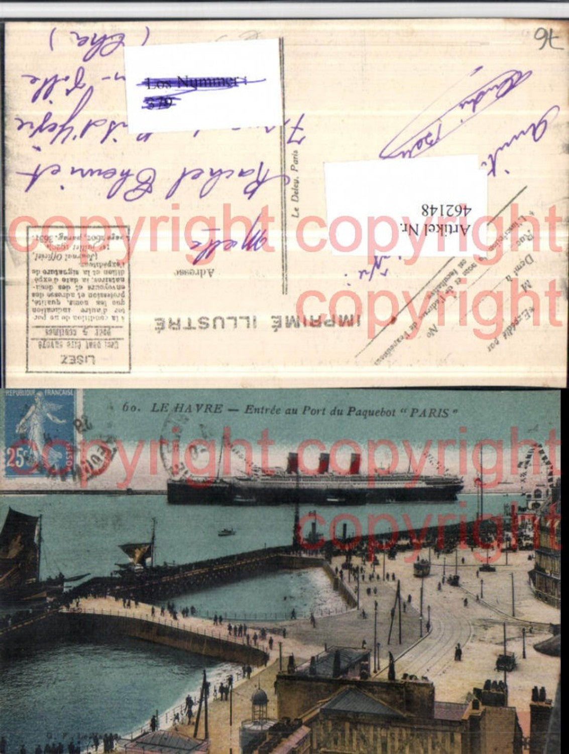 462148,Haute-Normandie Seine-Maritime Le Havre Port Paquebot Paris Dampfer