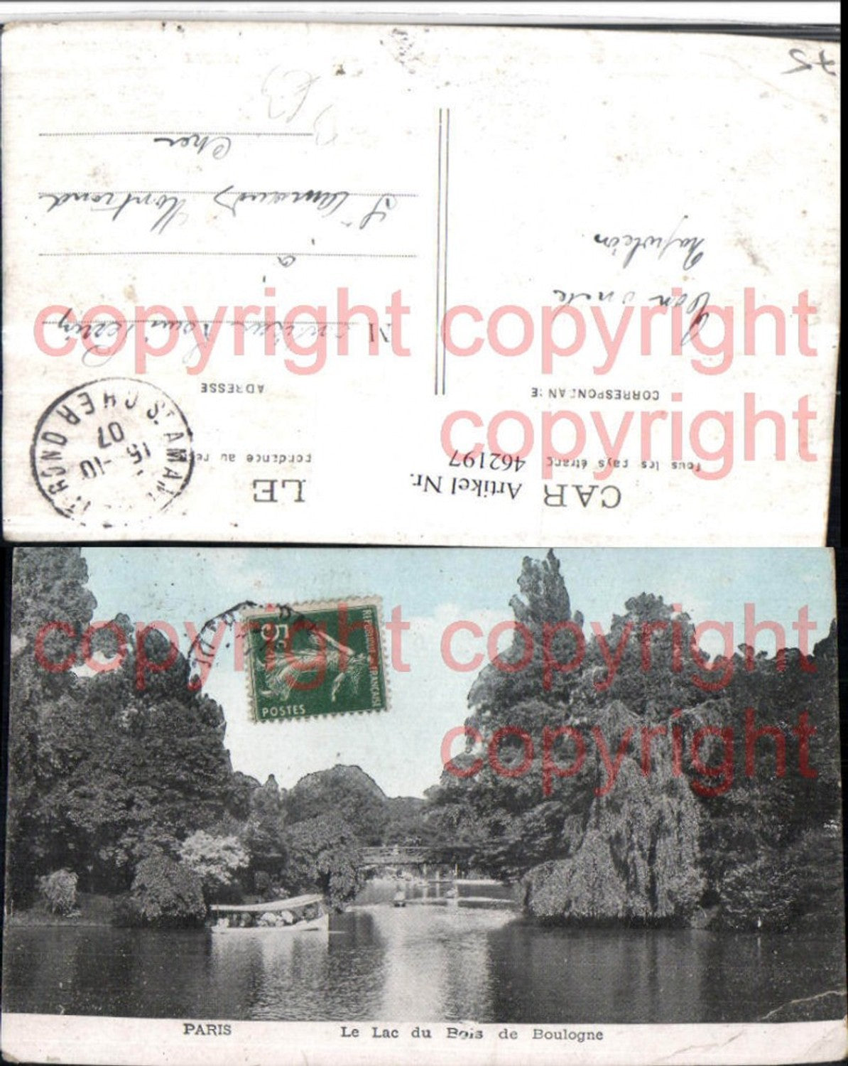 462197,Ile-de-France Paris Lac du Bois de Boulogne Teich