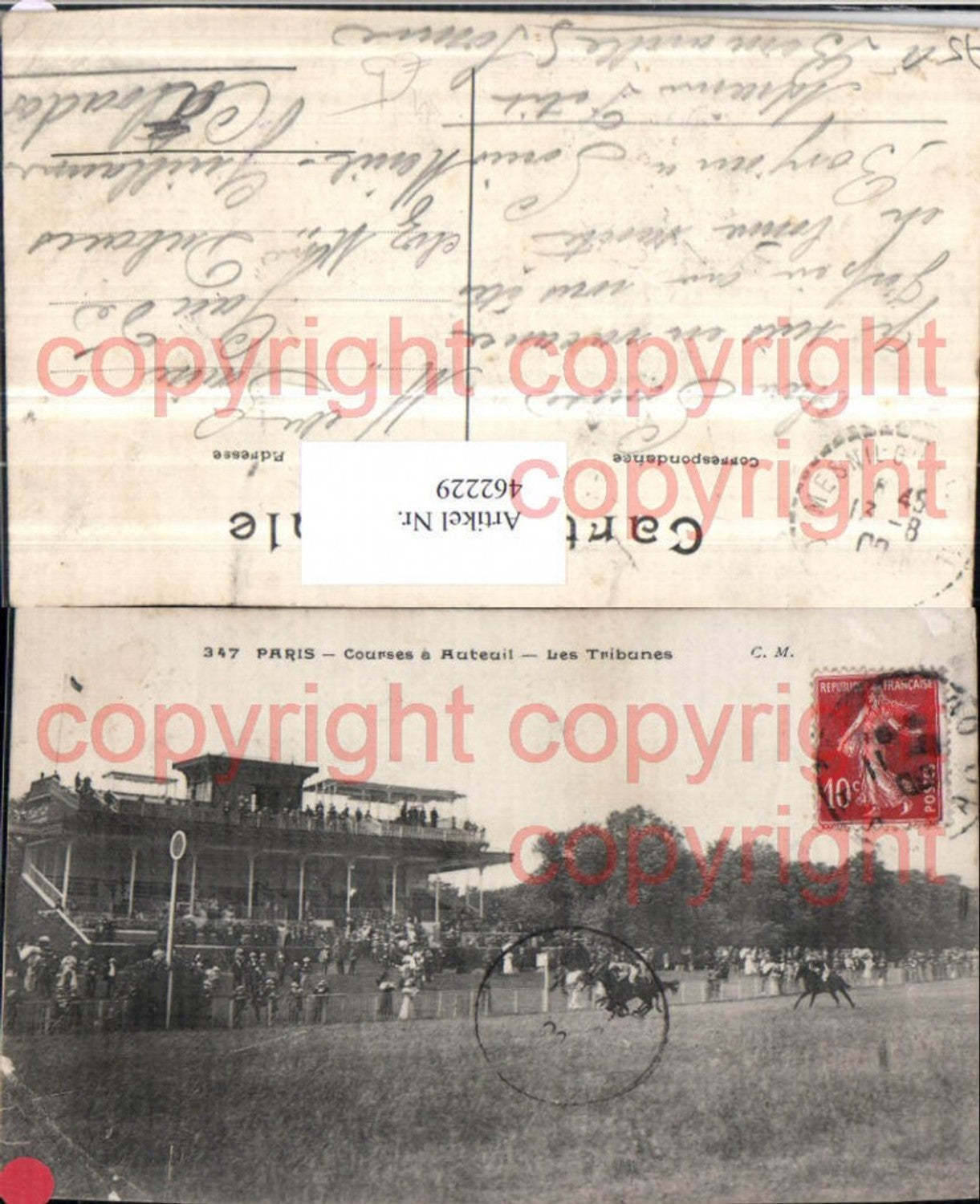 462229,Ile-de-France Paris Courses a Auteuil Les Tribunes Pferderennen