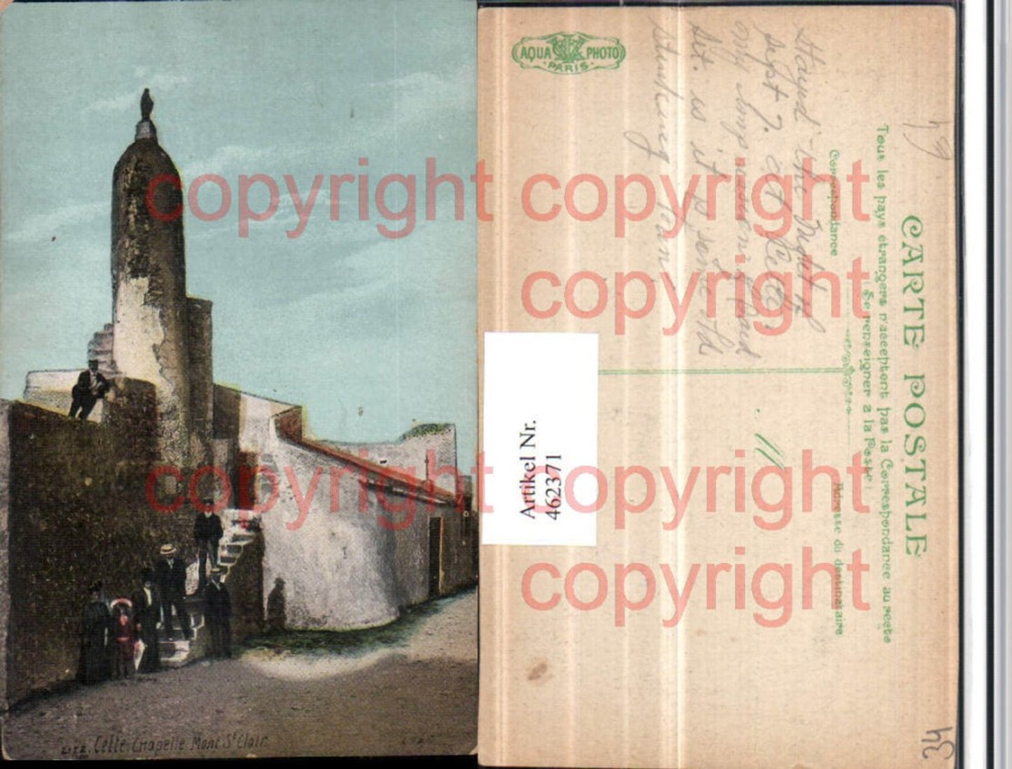462371,Languedoc-Roussillon Herault Cette Sete Chapelle Mont St Clair Kapelle